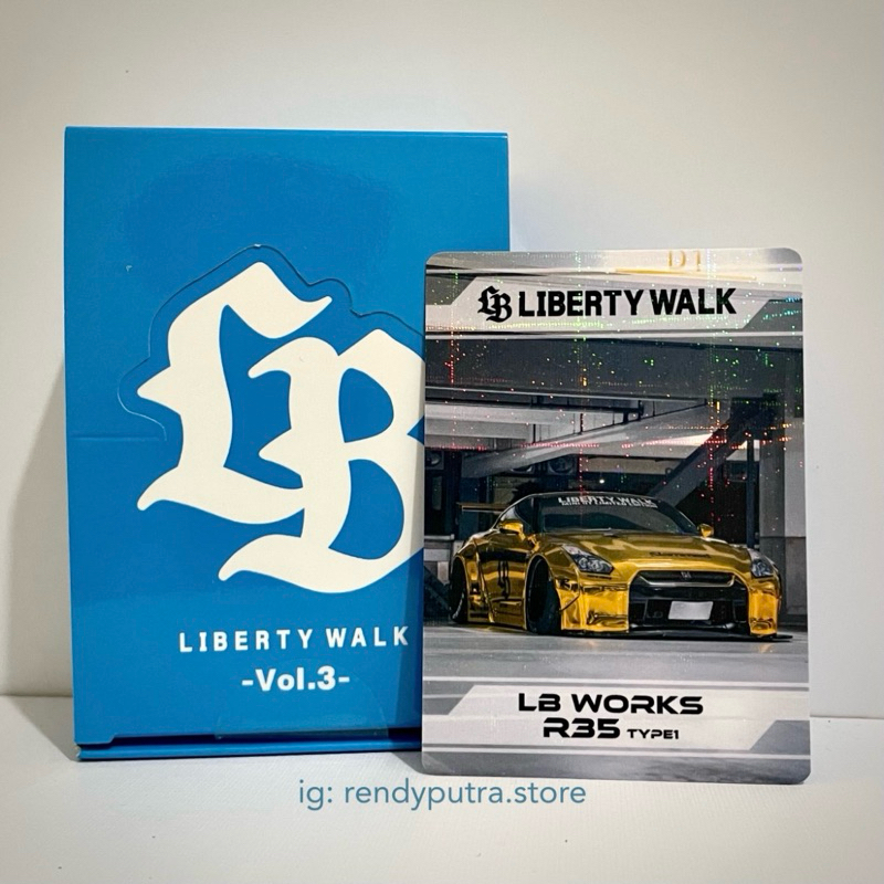 Jual Trading Card LBWK Liberty Walk VOL.3 Rare Card Hologram LB WORKS ...