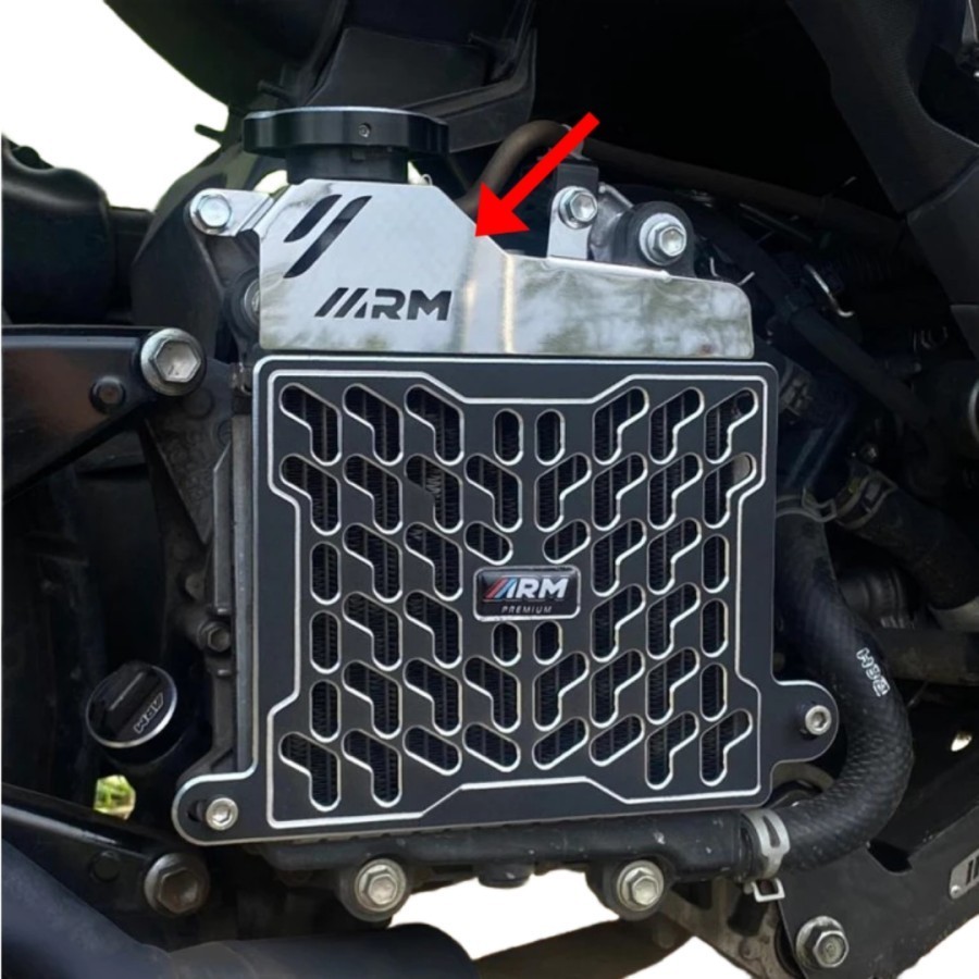 Jual Cover atas Radiator All New NMAX V2 Aerox V2 Connected Premium ARM ...