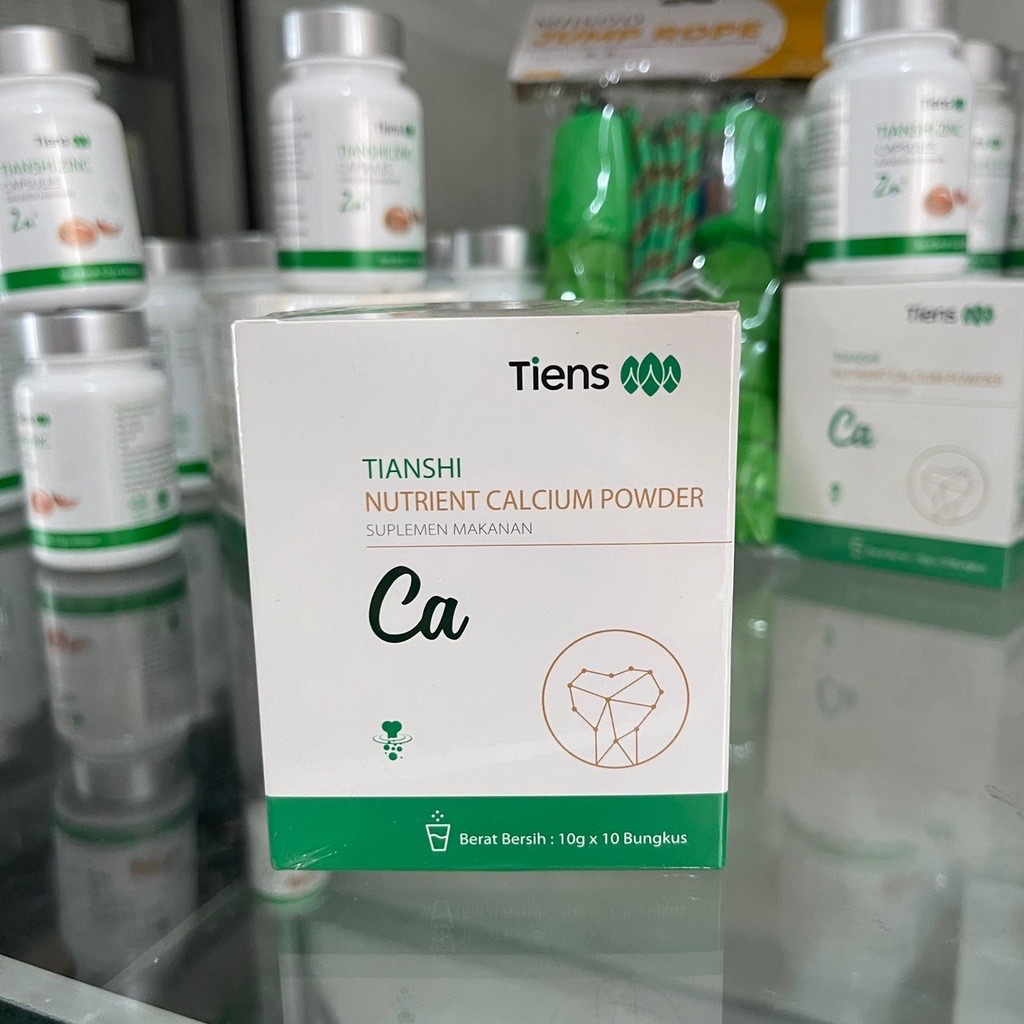 Jual Tianshi Nutrient Calcium Powder 1 Box Segel Isi 10 Bungkus - Susu ...