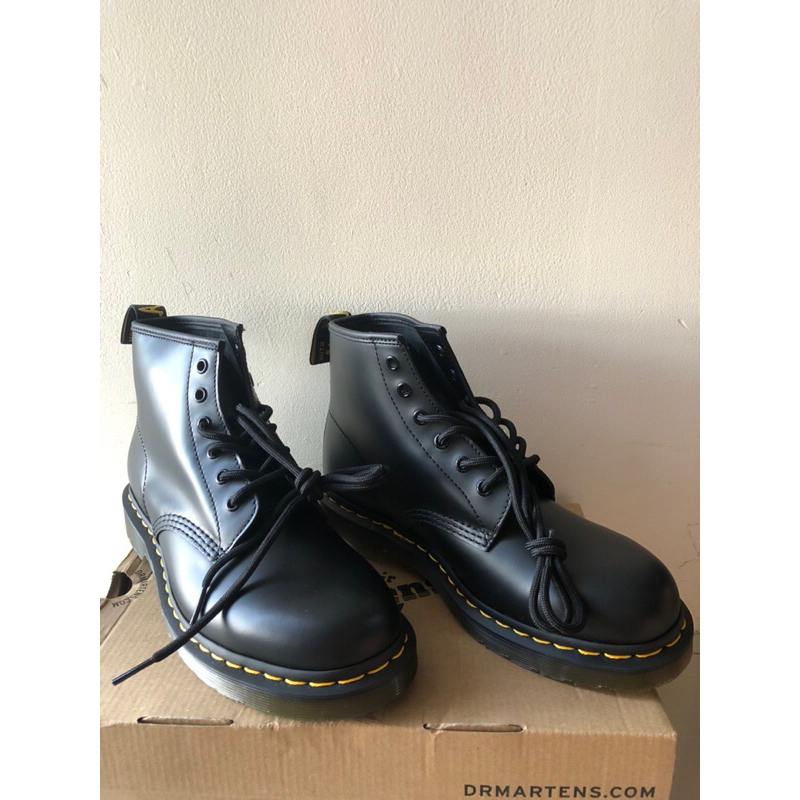 Jual Doc Mart Shoes Black Smooth | Shopee Indonesia