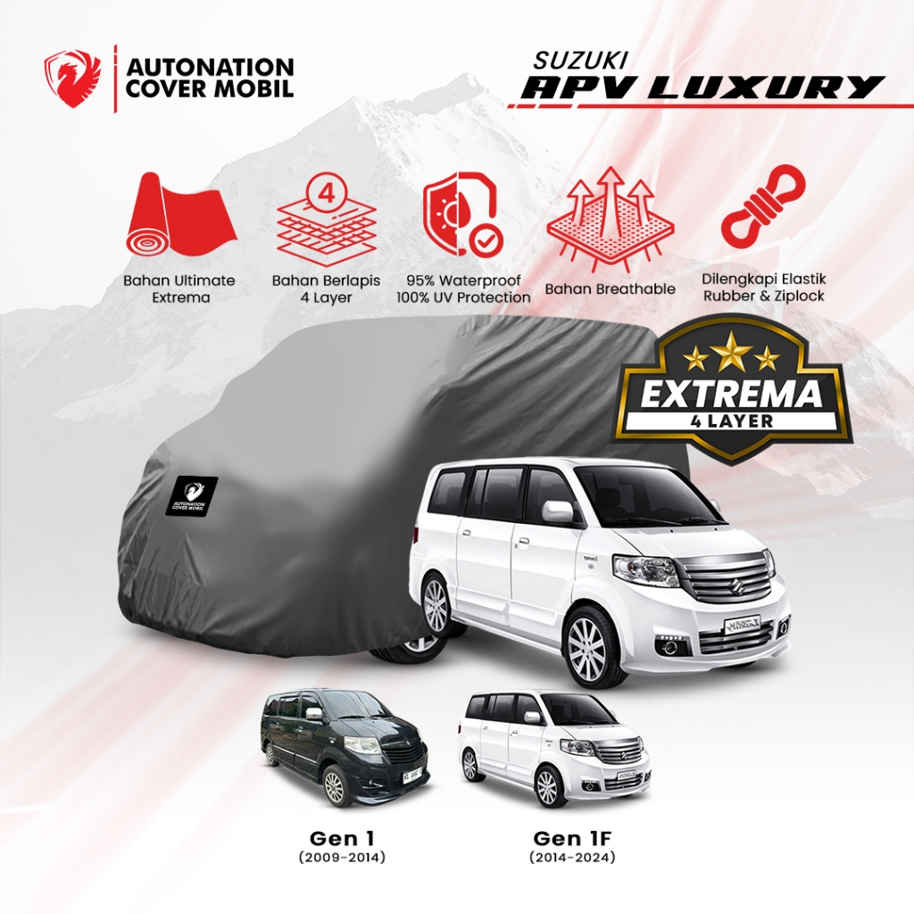 Jual Autonation Garage – Cover Mobil Suzuki APV Luxury Extrema 4 Layer ...