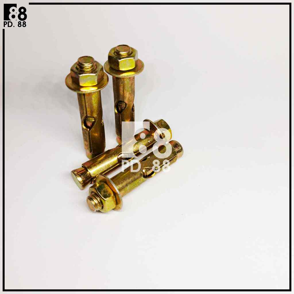 Jual Dynabolt M8 / Baut Beton / Ramset / Dinabol M8x40 / M8x65 / M8x85 ...