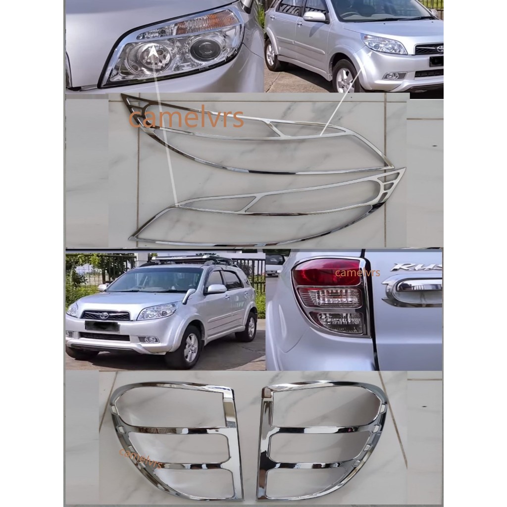 Jual Garnish Toyota Rush New 2012-2015 Chrome Gen 2 | Shopee Indonesia