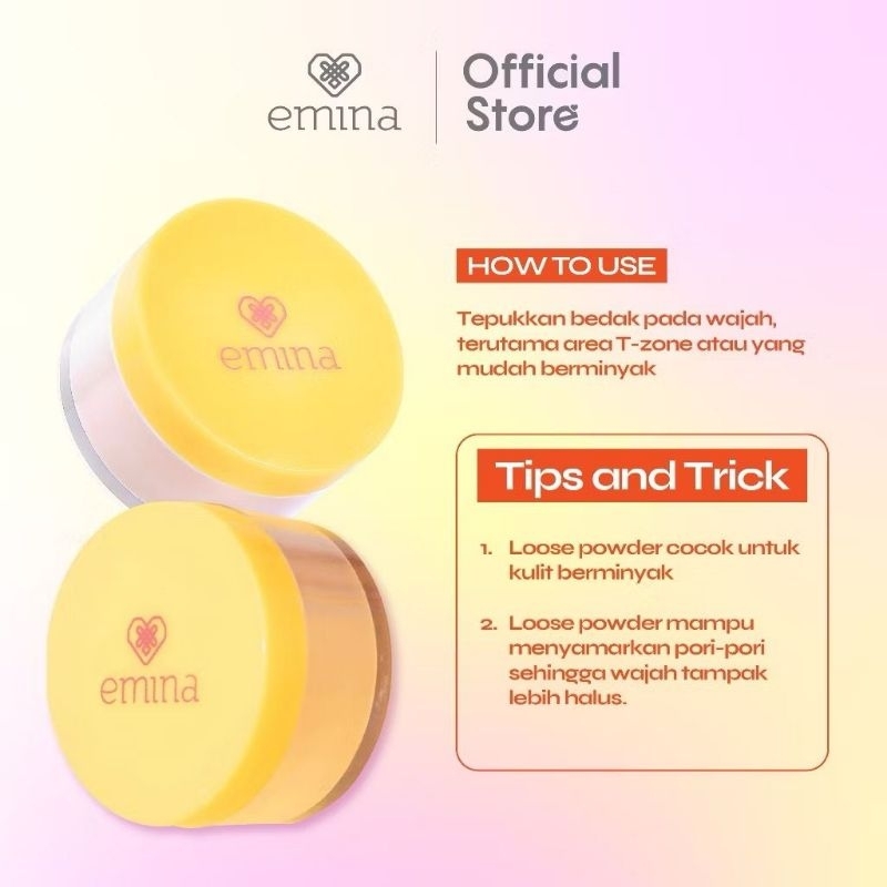 Jual EMINA DAILY MATTE LOOSE POWDER | Shopee Indonesia