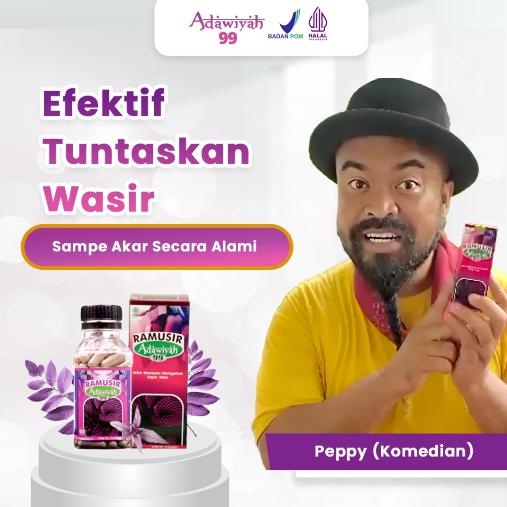 Jual Ramusir Adawiyah 99 Mengatasi Ambieyen Wasir Dengan Cepat dan ...