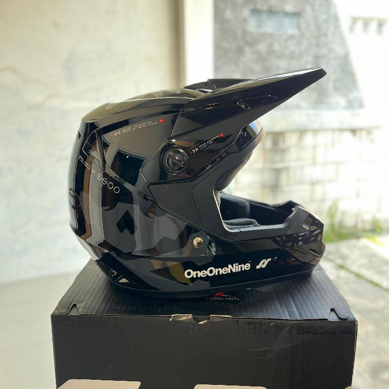 Jual HELM ORCA 119 HELM ORCA ONEONENINE TH 9 BLACK GLOSS TERBARU ...