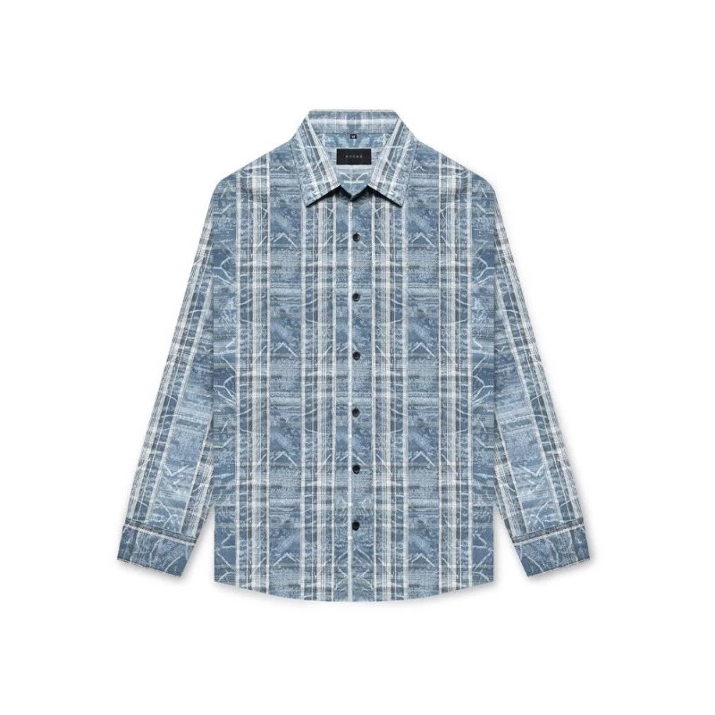 Jual RUCAS Miracle Blue Flannel Shirt | Shopee Indonesia