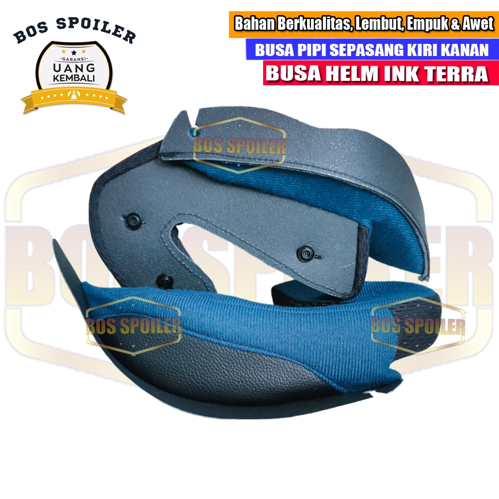 Jual Busa Helm ink Terra 2 Busa Pipi Ink Terra Chek Pad Busa Ink ...