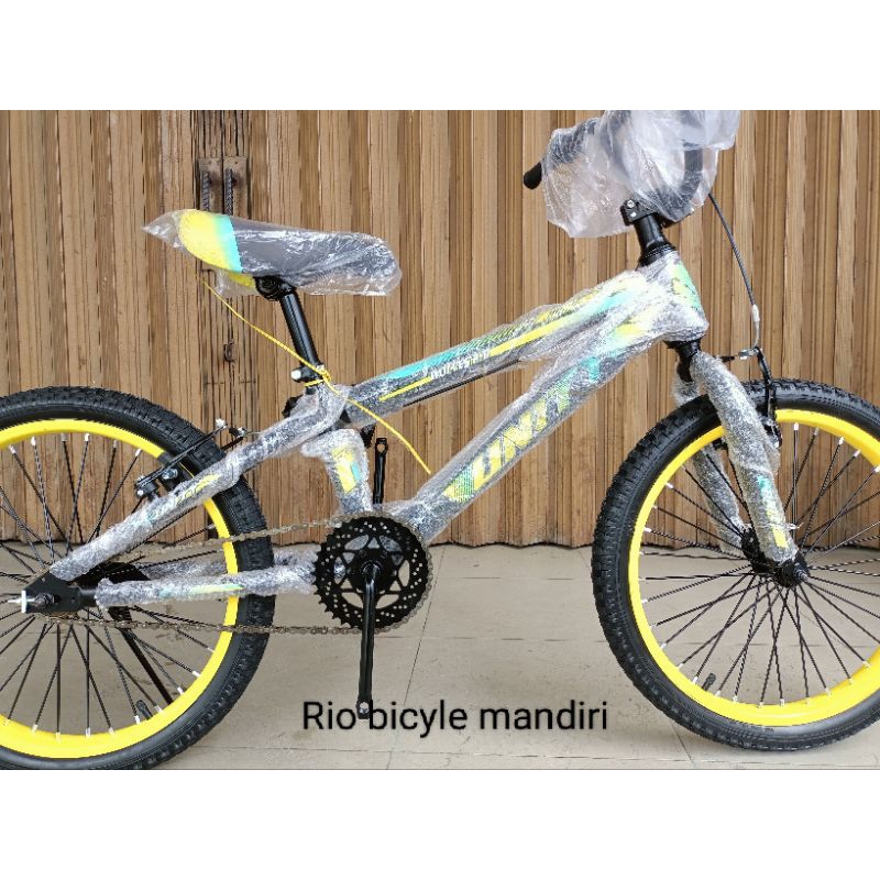 Jual SEPEDA BMX UNITY RING 20 INC,WARNA KUNING | Shopee Indonesia