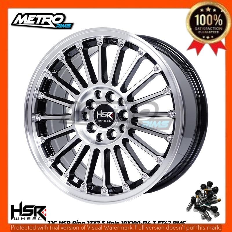 Jual VELG MOBIL SPORTY R17 RING 17 HDR JJC UNTUK MOBIL HRV CRV XPANDER ...