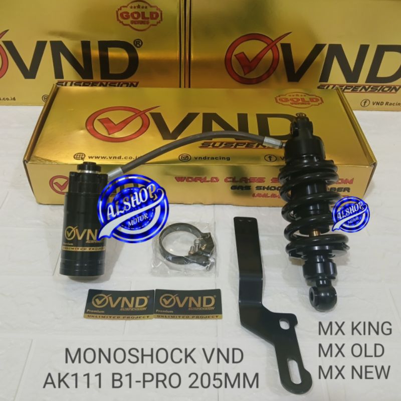 Jual MONOSHOCK VND MX KING MX OLD MX NEW AK111 B1 PRO 205 MM TABUNG ...