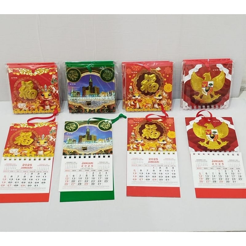 Jual KALENDER BULANAN MINI SHIO ULAR 2025 | Shopee Indonesia