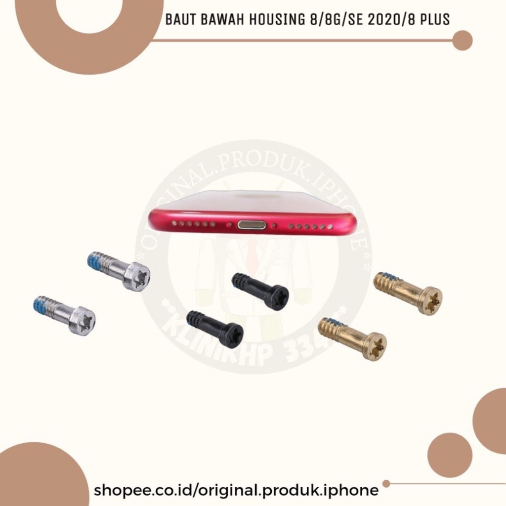 Jual BAUT BAWAH HOUSING 8/8G/SE 2020/8 PLUS BAUT CASING ORIGINAL ...