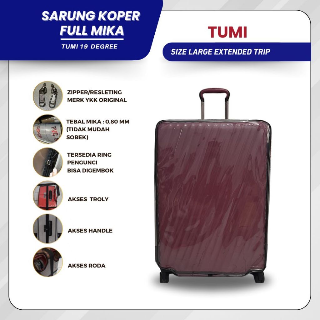 Jual Reborn LC - Sarung Koper | Luggage Cover Fullmika Khusus TumI Tipe ...
