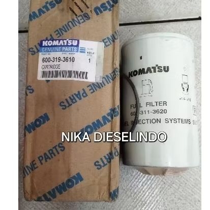 Jual Fuel Filter 600-319-3610/3611/3612 Filter Solar Komatsu | Shopee ...