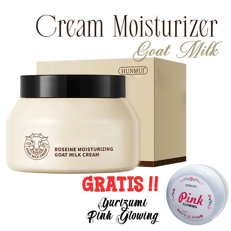 Hunmui Krim Pelembab Wajah Kering Kusam Anti Kerutan | AutoStock