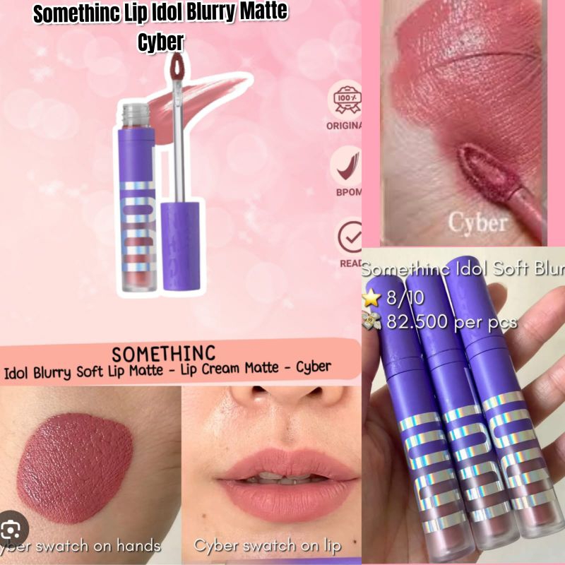 Jual Something Lip Idol Blurry Matte | Shopee Indonesia