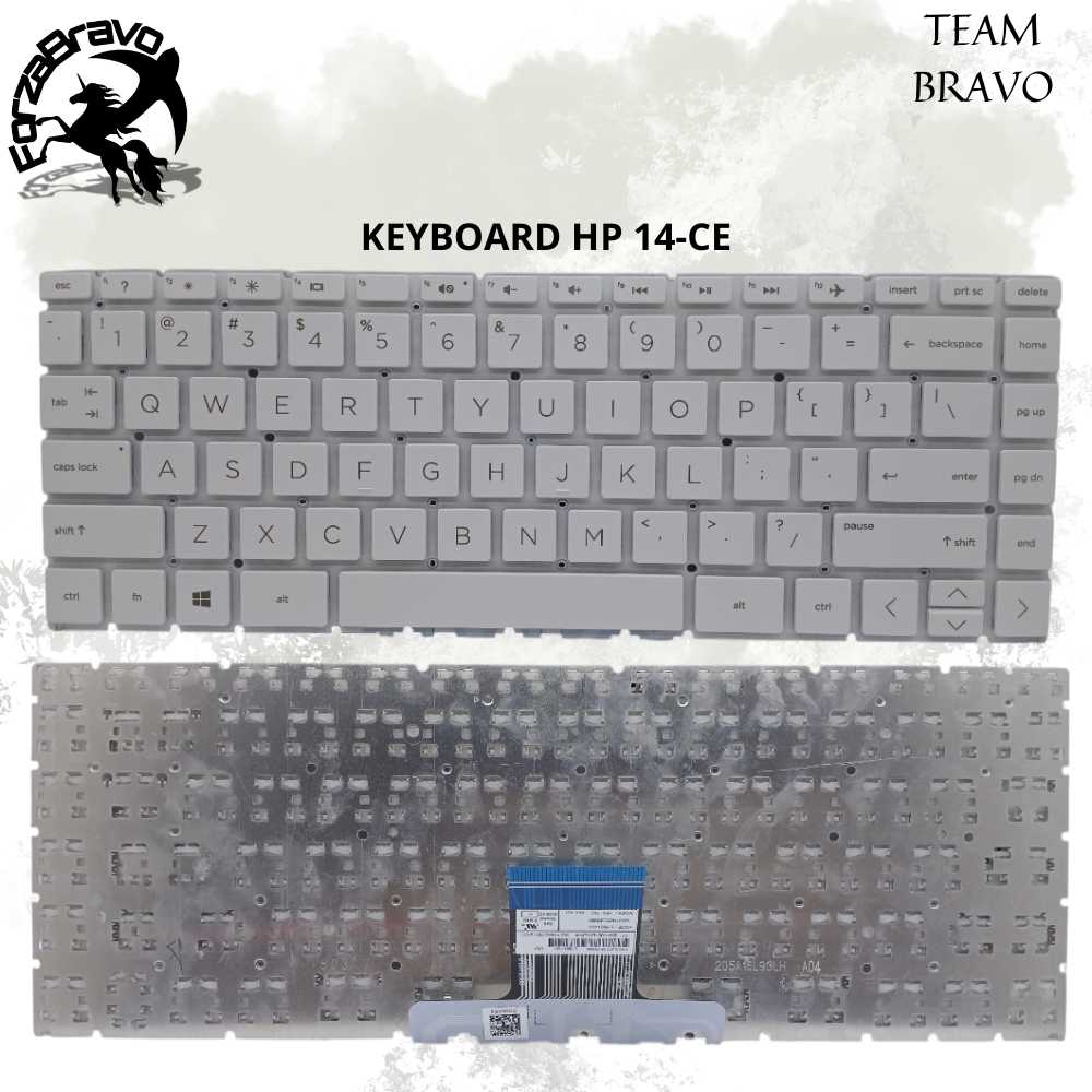 Clavier AZERTY Français Rétro-éclairé Pour HP Pavilion X360 14-dk1022nf/dk1023nf - Argenté - Neuf En Emballage