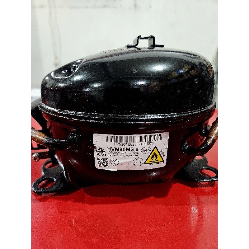 Jual KOMPRESOR 1/4 PK KULKAS PINTU 2 / FRESER INVERTER HVM90MS RUSAK ...