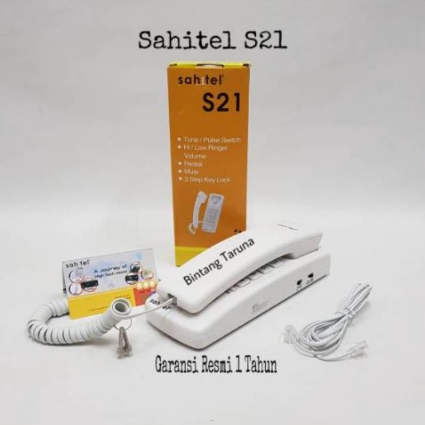 Jual HARGASPESIAL Telepon Kabel Sahitel S21 Pesawat Telepon Sahitel S21 ...