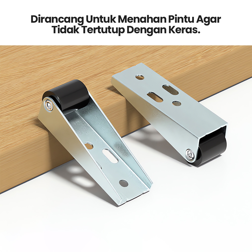 Jual Rel panduan pintu roda teleskopik dorong datar furnitur mikro ...