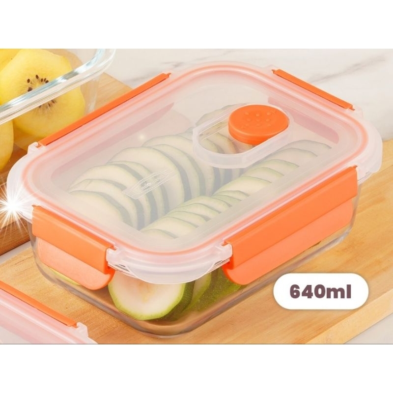 Jual Glass Food Container / Food safe | Shopee Indonesia
