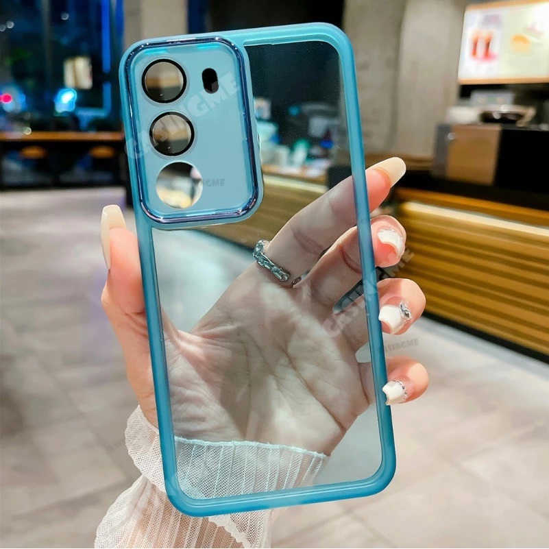 Klar Silikon Hülle Für Vivo Y19s / Y29 5G | Ultra-dünne TPU Schutzhülle Transparent | Stoßfest & Kratzfest