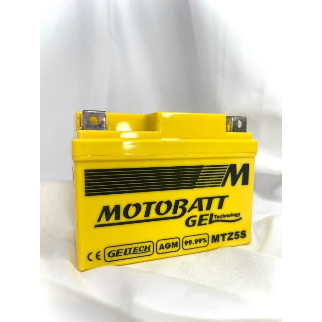 aki★黄色 Jual Aki kering kawasaki ZX 130 Motobatt MTZ5S | Shopee Indonesia