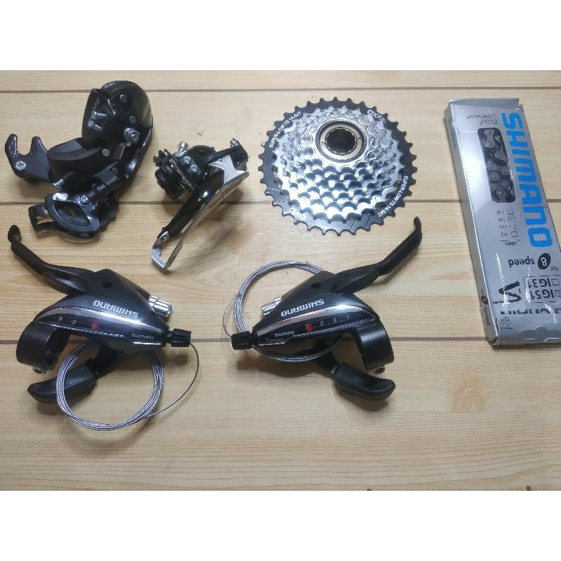 Jual Mini Groupset Shimano 3x7/8/9 Speed Altus/Acera/Alivio Untuk