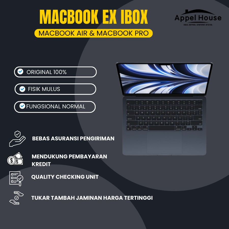 Jual MACBOOK EX IBOX Fullset Good Unit Original Ex Garansi Resmi