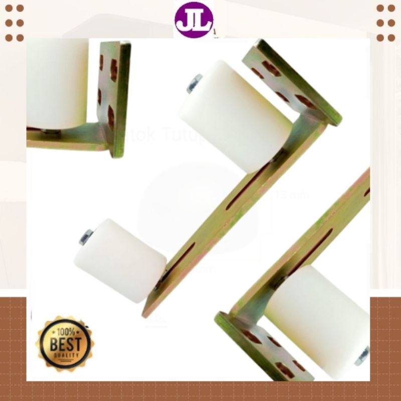 Jual JUMBO Bracket Roller Nilon Rumah Roda Atas Penuntun Pintu Pagar ...