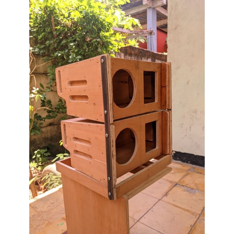 Jual Paket Box Miniatur sound model Subpali 6 inch dan line array 4 ...