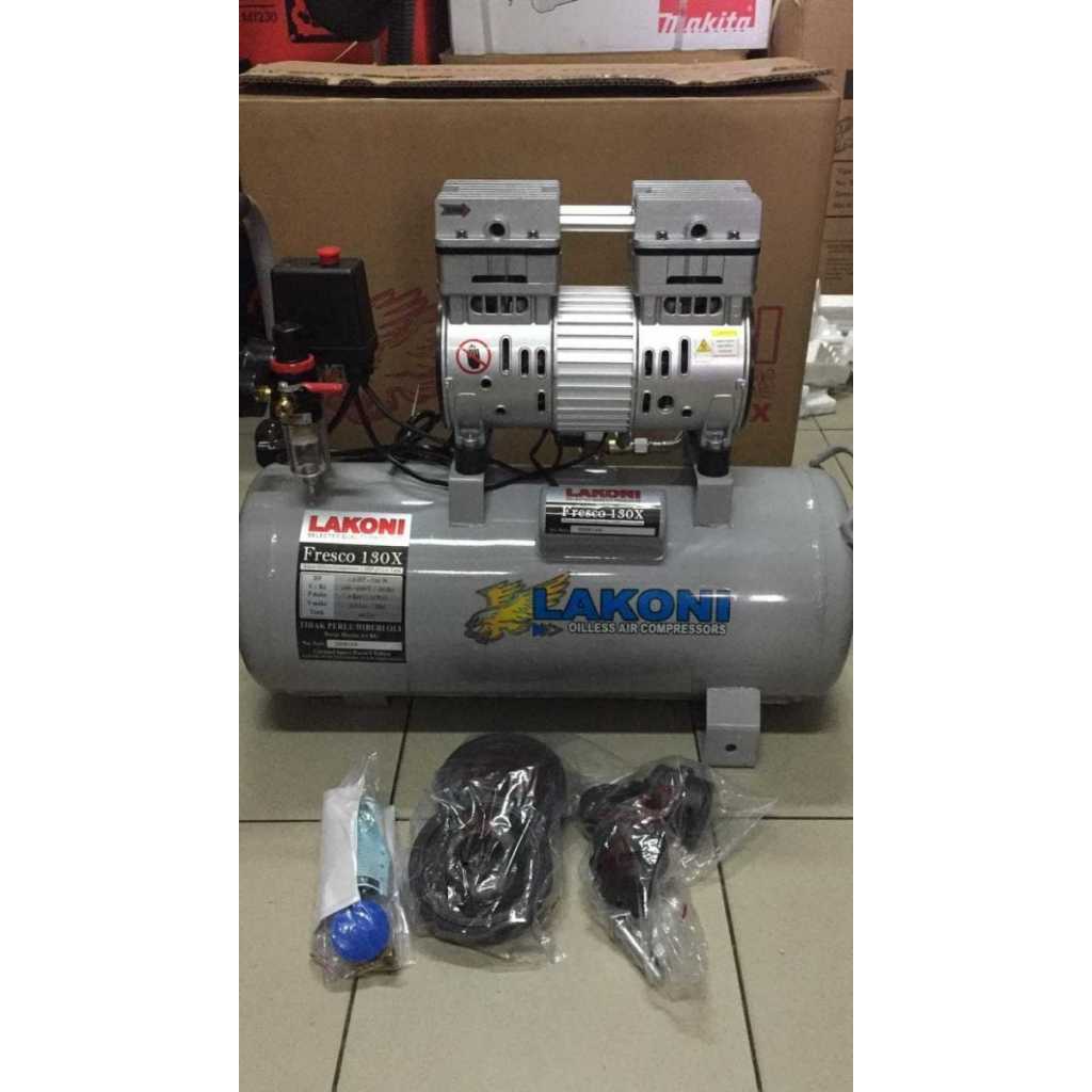 Jual LAKONI FRESCO 130X / 130 X MESIN KOMPRESOR UDARA OILLESS 1 HP ...