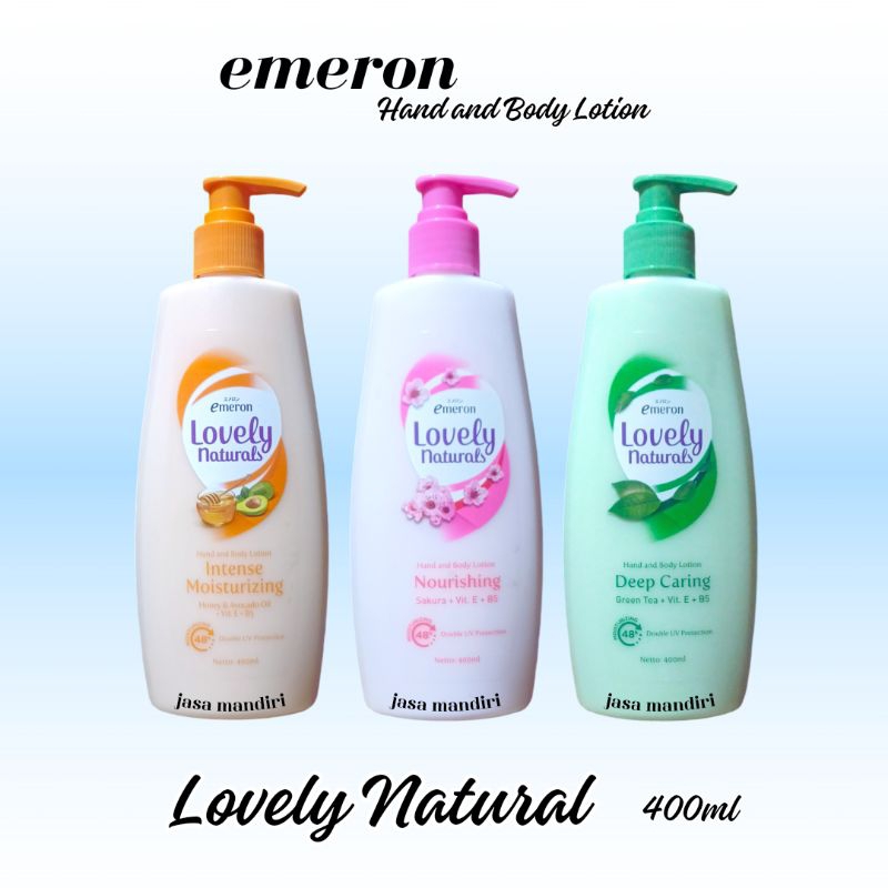 Jual Emeron Lovely Natural 400ml | Shopee Indonesia