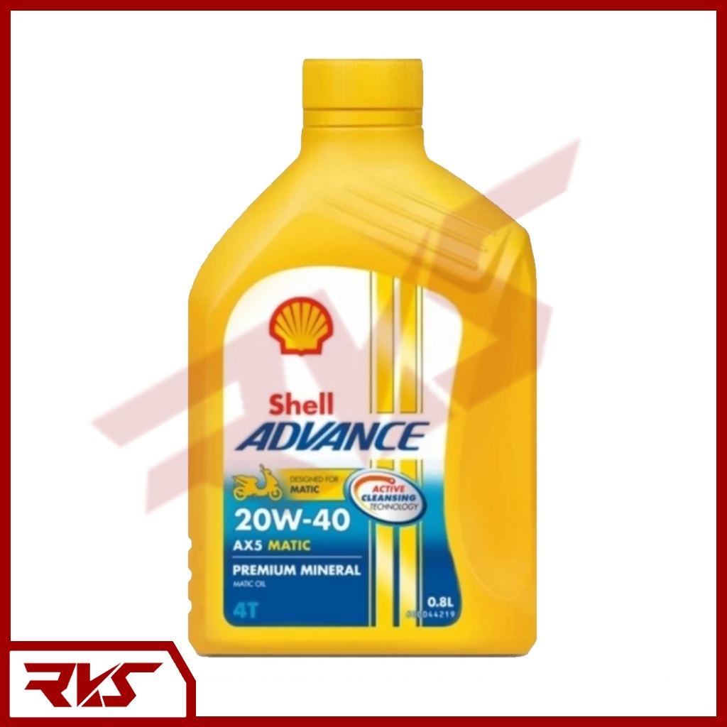 Jual Shell Advance AX5 20W-40 Matic 800ml | Shopee Indonesia