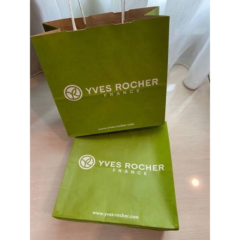 Sac Shopping Yves Rocher - Toile Verte, Style Fourre-tout - Neuf Sans étiquette