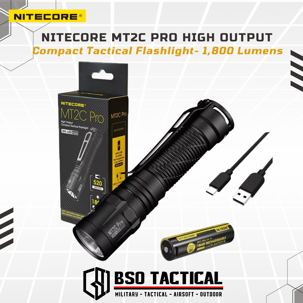 Jual Nitecore Senter Led Tactical Flashlight Uhi Ip Lumens