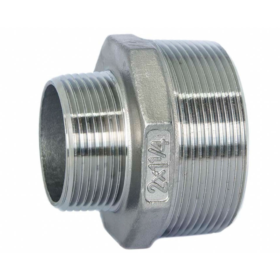 Jual reducer nipple stainless 2 1/2