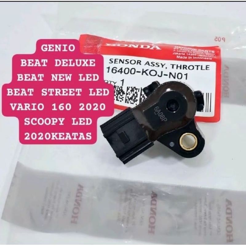 Jual Sensor TPS (KOJ) motor honda genio / beat new / beat led / beat ...