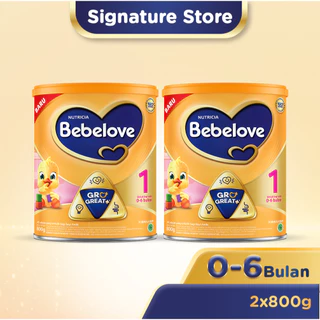 Bebelove 1 Formula Bayi Bubuk 800 gr x 2
