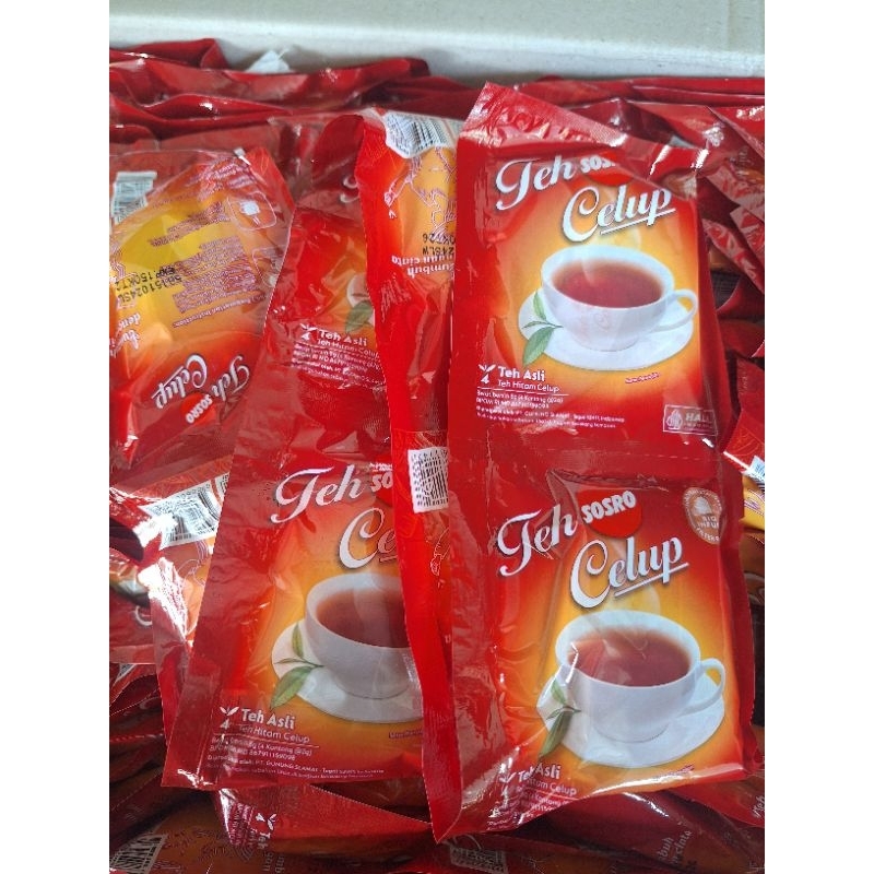 Jual Teh Celup Sosro Renceng (1renceng isi 10pcs) | Shopee Indonesia