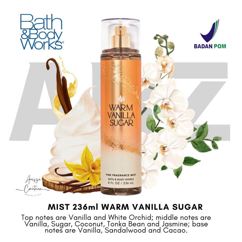 Viva Body Mist Aroma Vanilla Warm Vanilla Best Vanilla Scent - Main Image