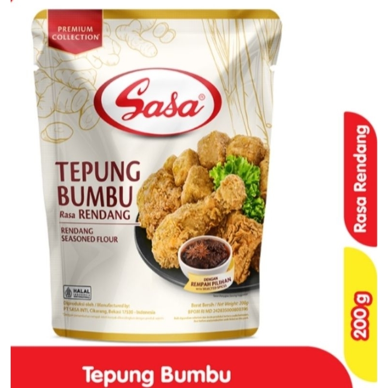 Jual Sasa Tepung Bumbu Premium Rasa Rendang 200gram Sasa Premium Tepung ...