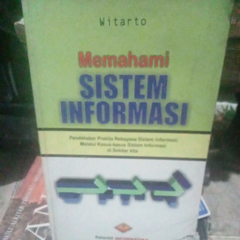Jual memahami sistem informasi by witarto ORIGINA | Shopee Indonesia