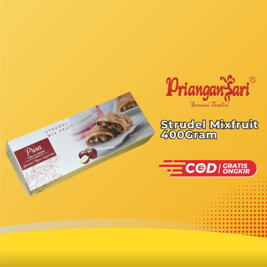 Jual Strudel Mix Priangansari 400Gram | Shopee Indonesia