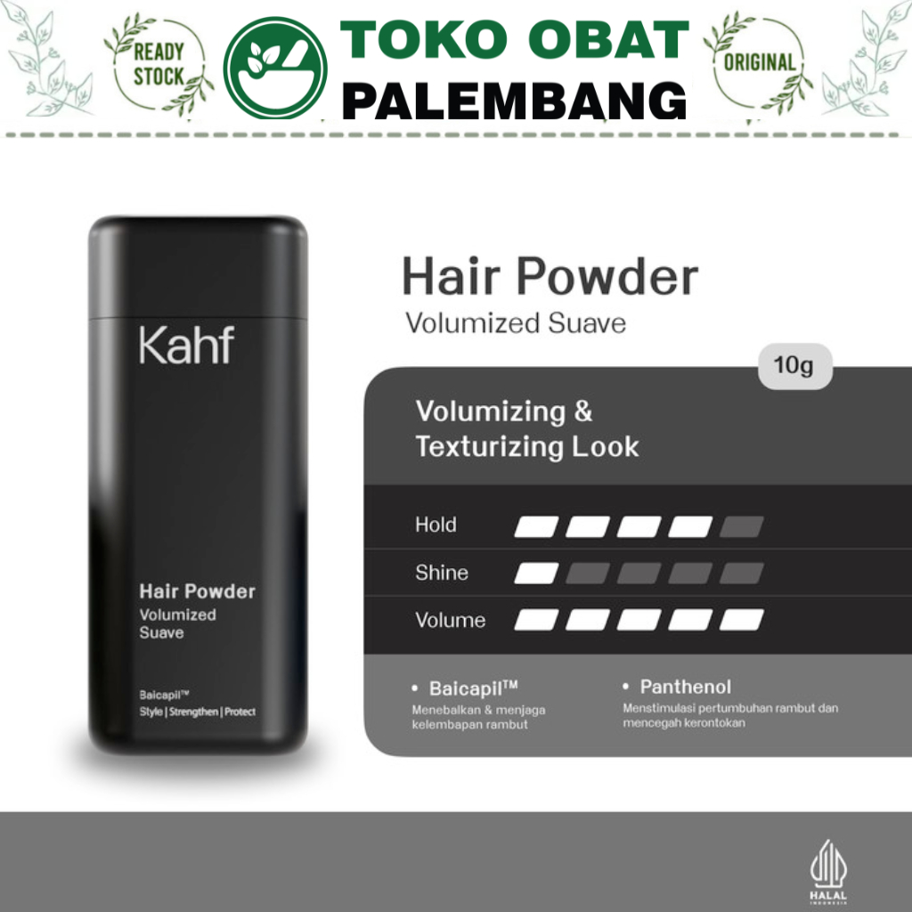 Jual KAHF HAIR POWDER VOLUMIZED SUAVE PANTHENOL BAICAPIL HEAT POLLUTION ...