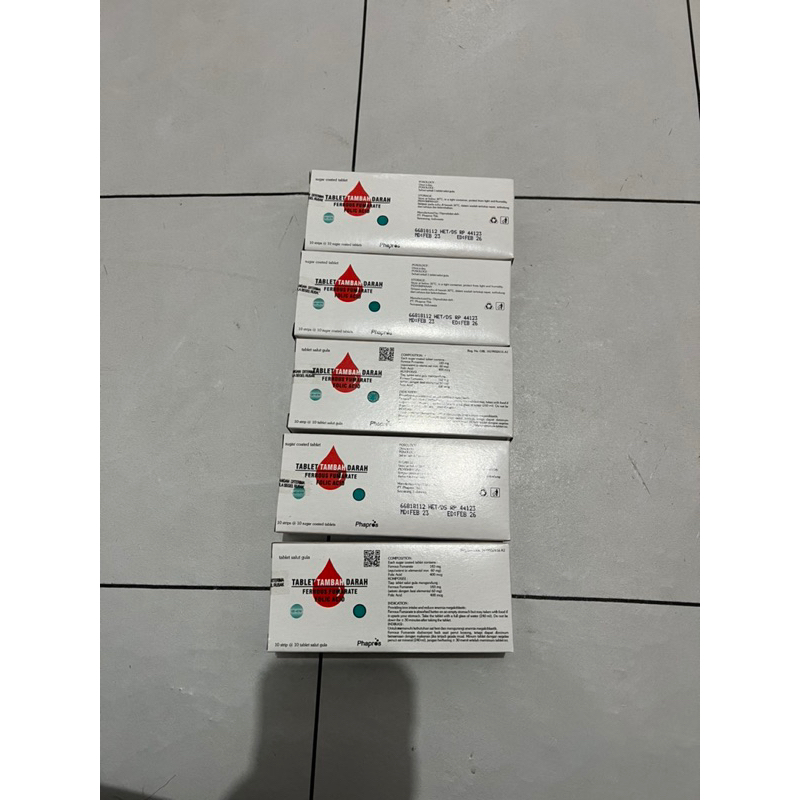 Jual Tablet Tambah Darah / Tablet Fe dan Asam Folat | Shopee Indonesia