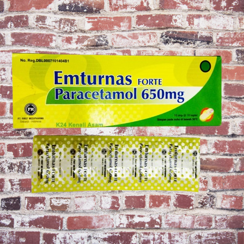 Jual EMTURNAS FORTE TABLET PER BOX ISI 10 STRIP | Shopee Indonesia