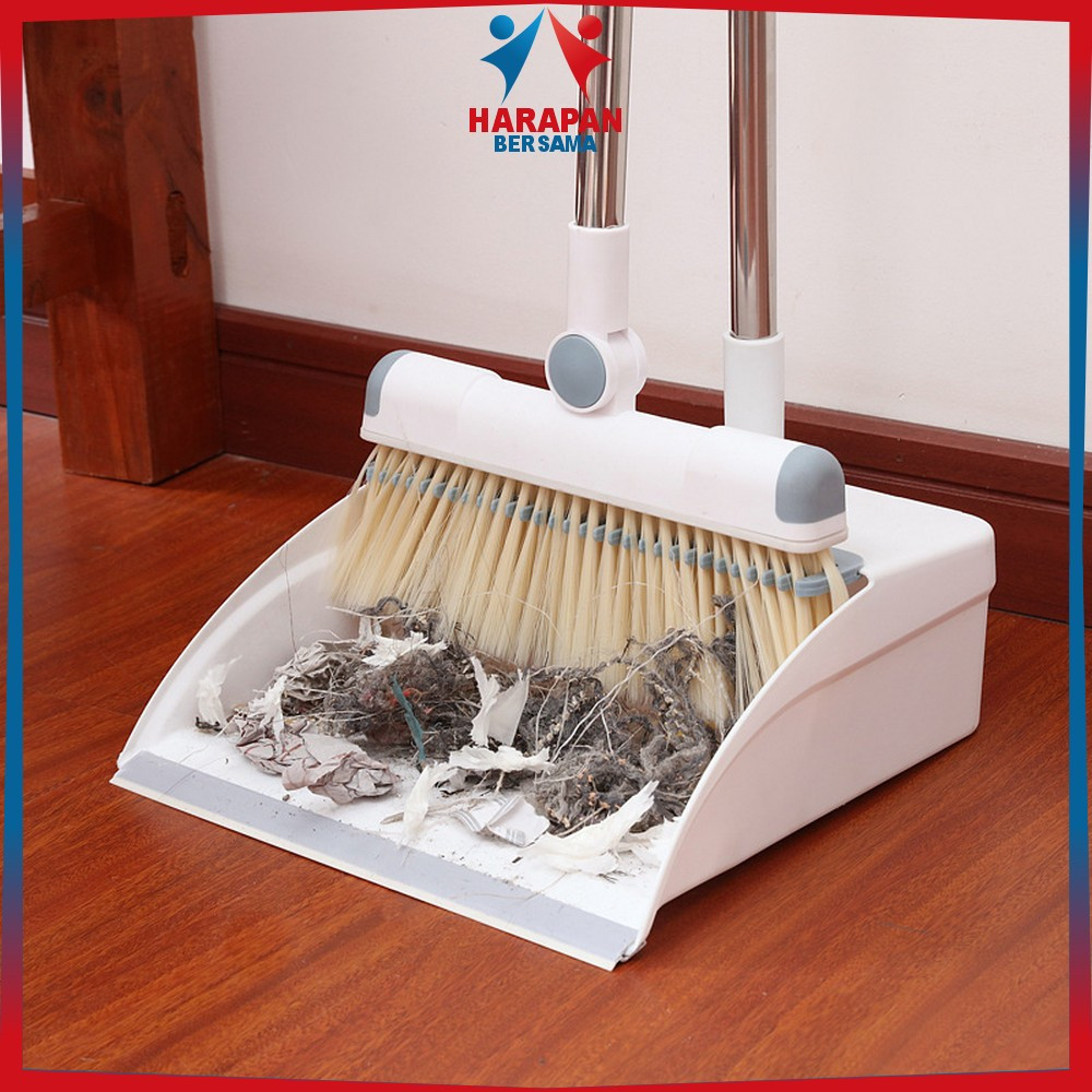 Jual Alat Pembersih Lantai Set Sapu Lipat Kombinasi Dustpan / Sapu ...