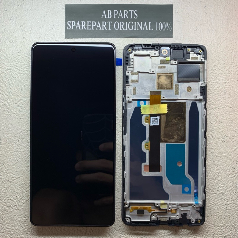 Jual LCD TS TOUCHSCREEN FULLSET FRAME INFINIX NOTE 30 VIP X6710 / GT 10 ...